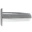 HS Series Plastic Louvered Shutter w/ Tailpiece, 4" Duct