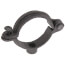 1-1/4" Black Split Ring Extension Hanger