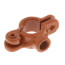 1/2" Epoxy Coated Copper Tube Split Ring Extension Hanger