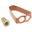 1/2" Copper Epoxy Coated Em-Lok Swivel Ring