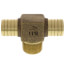 1" Insert x Insert x MPT Hydrant Tees (Lead Free)