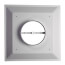Plaque Supply Grille w/ Bulls-Eye and Insulated Back (2' x 2')