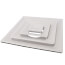 3-Cone Supply Grille w/ Pre-Molded 10" Boot & Insulated Back (2' x 2')
