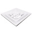 3-Cone Supply Grille w/ Pre-Molded 12" Boot & Insulated Back (2' x 2')