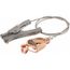 19 AWG, 3 Ft. Flex Steel Cable w/ Hand Clamp & Alligator Clip, GCSP-AH-03