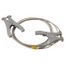 19 AWG, 10 Ft Flex Steel Cable w/ 2 Hand Clamps, GCSP-HH-10