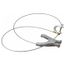 19 AWG, 5 Ft Flex Steel Cable w/ Hand Clamp & C Clamp, GCSP-HC-05