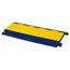 5 Channel, T-Shaped, Drop Over Cable Ramp, Yellow and Blue, HBLTRED5B