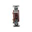 2 Pole 120 to 277 VAC 20 Amp Industrial Grade Toggle Wall Switch Brown, 1222B