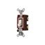 2 Pole 120 to 277 VAC 20 Amp Industrial Grade Toggle Wall Switch White, 1222W