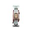 3 Pole 120 to 277 VAC 20 Amp Industrial Grade Toggle Three Way Switch Ivory, 1223I