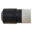 15 A 125 V 2-Pole 3-Wire Nema 5-15R Nylon Straight Blade Plug And Connector (Black/White)