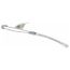 0.32 to 0.43" Cable Diameter, Galvanized Steel, Single Loop Support Grip, 73041277