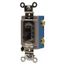 3 Pole, 120 to 277 VAC, 15 Amp, Industrial Grade Toggle Three Way Switch, Ivory, HBL1203I