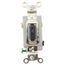 3 Pole, 120 to 277 VAC, 20 Amp, Industrial Grade Key Lock Three Way Switch, Black, HBL1223L