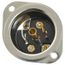 2P 3 Wire 125 VAC, 15 Amp, ML-3R NEMA, Self Grounding Inlet, Black, HBL7595
