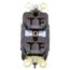 Straight Blade Duplex Receptacle, NEMA 5-20R, 20 Amps, Self-Grounding, Brown, HBL5362
