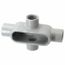Form 7, X Body, 1" Trade, IMC, Rigid Iron Conduit Body, X37