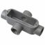 Form 85, X Body, 3/4" Trade, IMC, Rigid Aluminum Conduit Body, OX-2