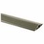 10' PVC Floor Cable Cover, 1 Channel, 0.31" Max Cable, Gray, FT2GY10