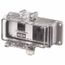 1 Port, 1 Power Receptacle, Industrial Ethernet, NEMA 12/4 Enclosure, Cat 5e, 15A 125V, Gray, P155E