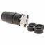 250 VDC, 600 VAC, 20/30 Amp, Non-NEMA Configuration, Industrial Grade, Self Grounding Receptacle, Black, HBL21414B