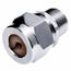 3/4" MNPT 0.5 to 0.63" General Steel Straight Strain Relief Cord Grip, SHC1034ZP