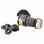 2P 3 Wire 20A Industrial Watertight Locking Plug, L5-20R, 125V, Black & White, HBL2313SW