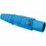Single Pole Male Connector, Double Set Screw, 400A, 250 VDC/600 VAC, AWG 2/0, Blue, HBL400MBL