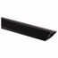 5' PVC Floor Cable Cover, 1 Channel, 3/4" Max Cable, Black, FT4BK5