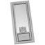0 Gang, 0 Knockout Weather-Resistant Electrical Outlet Box w/ Cover (Gray), 3SFBCGYA