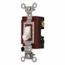 4 Pole, 120 to 277 VAC, 20 Amp, Industrial Grade Toggle Four Way Switch, White, 1224W