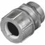 1-1/2" MNPT 1.5 to 1.38" General Aluminum Straight Strain Relief Cord Grip, SHC1061