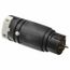 3P, 4 Wire 50A Industrial Locking Connector, Non-NEMA, 250V, Black & White, CS8364C