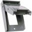 1-Gang, RAYNTITE Weatherproof Cover, Vertical, GFCI, Gray, 5028-0