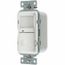 Infrared Occupancy or Vacancy Motion Sensing Wall Switch, 1200 Sq. Ft, Manual Delay, White, WS2000W