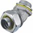 1-1/4" Malleable Iron 45° Non-Insulated Liquid-Tight Connector, H1504