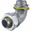 1-1/4" Iron 90° Non-Insulated Liquid-Tight Connector, H1259
