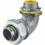 1-1/4" Iron 90° Insulated Liquid-Tight Connector, H12591