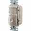 Infrared Vacancy Motion Sensing Wall Switch, 1200 Sq. Ft, Manual Delay, Light Almond, WS1001LA