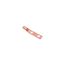 Compression Grounding Lug, 2 AWG Cu, 1-Hole, 1/2" Stud