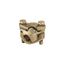 Heavy Duty Copper Tapping Connector, Run #6-#2 AWG; Tap #6-#2 AWG