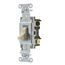 Spec Grade Commercial Toggle Switch General Purpose AC, 3-Way, 20A 120/277V AC, Side Wired (Ivory), CS320I
