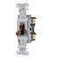 Commercial Grade Toggle Switch, 2-Pole, 20A 120/277V AC, Back and Side Wired, CSB220