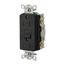 5-15R Commercial GFCI Receptacle, GFR15BLK