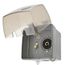Twist-Lock Pool Pump Locking Device Kit, 2-Pole 3-Wire, NEMA L5-20R, 20A, 125V, Gray, HBLPKL520