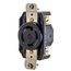 30 A 480 Vac 3-Pole 4-Wire Locking Receptacle 30A 3 Ph 480V Hub-Pro L16-30R
