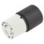 15 A 125 V 2-Pole 3-Wire Locking Non-Metallic L5-15R Connector