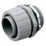 1" Non-Metallic Liquidtight System, PolyTuff Straight Male Liquid Tight Connector (Gray), P100NGYA