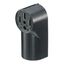 tradeSELECT Straight Blade Residential Grade Single Receptacle, 50A 125/250V, 3-Pole 3-Wire Non-Grounding, 10-50R, Surface Mount, RR350